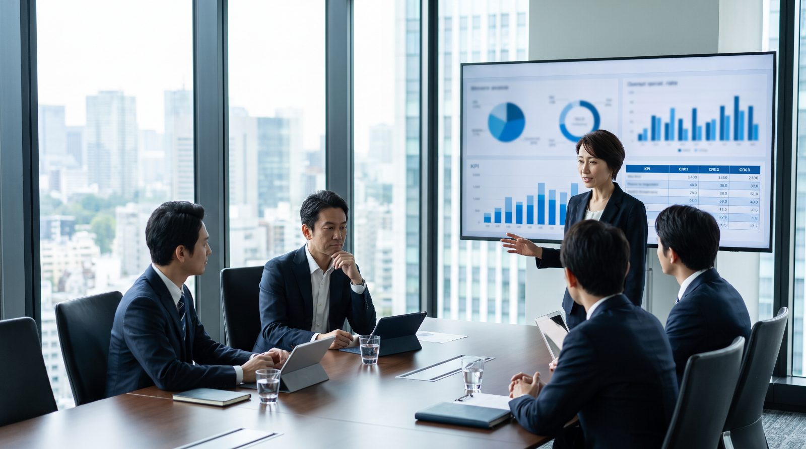 経営陣が人材戦略について議論する役員会議
