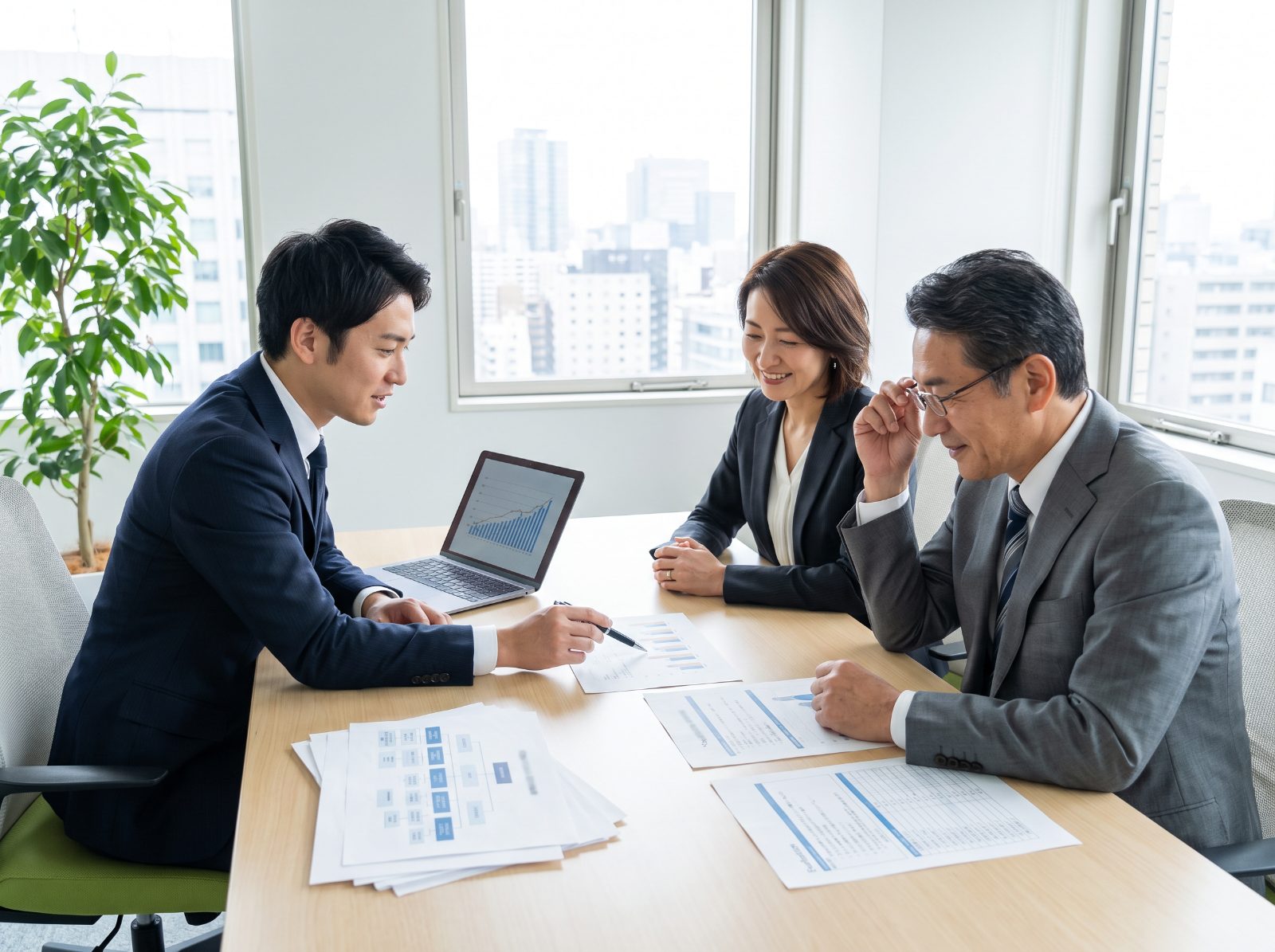 人事制度設計の打ち合わせ